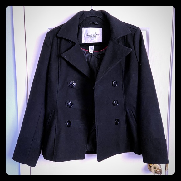 American Rag winter coat - black - EUC!! - Picture 1 of 4